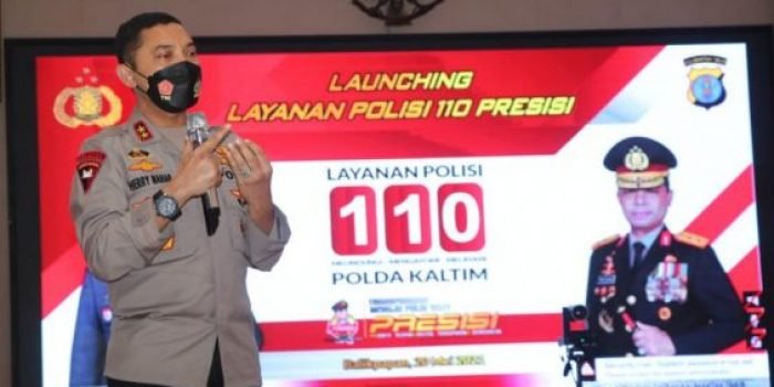 Respon Cepat Pelayanan Darurat 110 Polda Kaltim Telah diLuncurkan