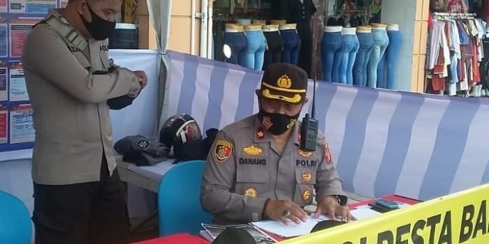 Pemantauan Keamanan : Posko Idul Fitri di Wilayah Hukum Balikpapan Utara Aman dan Kondusif 