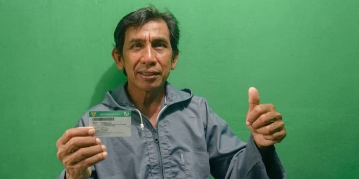 Majid (56) merupakan salah satu Peserta Jaminan Kesehatan Nasional-Kartu Indonesia Sehat (JKN-KIS) yang tinggal di Kota Balikpapan. Foto : HO.