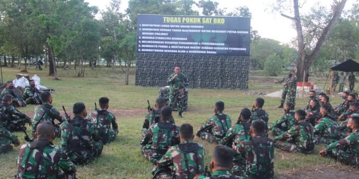 Wakasad Letjen TNI Bakti Agus Fadjari Melaksanakan Kunjungan Kerja Dalam Rangka Pembekalan Satgas Apter Papua