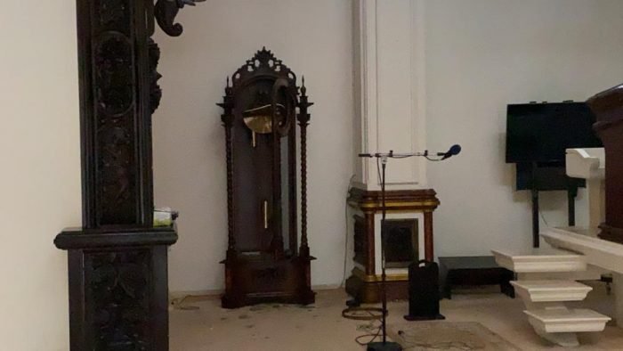 Kondisi Fasilitas Masjid Al Ikhwan Kompleks Balikpapan Baru Yang di Rusak Pelaku.