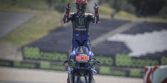 Pembalap Yamaha Fabio Quartararo bakal start terdepan di MotoGP Prancis. Foto : HO/Dorna Sports.