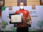 Kembali toreh prestasi, Kideco raih Penghargaan Program Penilaian Peringkat Kinerja Perusahaan (PROPER) Emas, Selasa (29/6/21). Foto : HO.