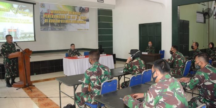 Dispenad Adakan Workshop Menulis di Kodam VI/Mulawarman