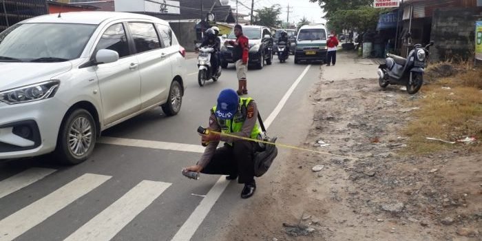 R (21) Sebagai Tersangka, Kasus Laka Lantas di Jalan Mulawarman Yang Menyebabkan Seorang Pejalan Kaki Tewas