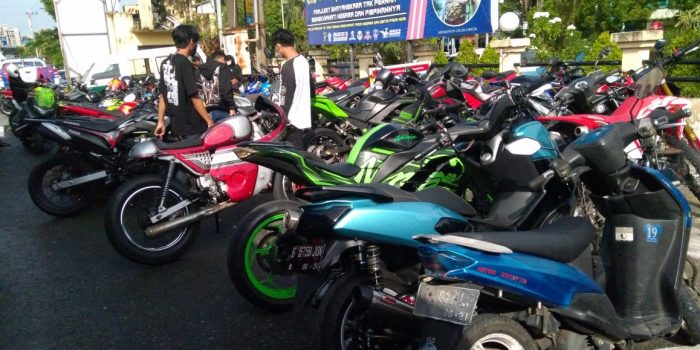 Satlantas Polresta Balikpapan, Sebanyak 101 Unit Telah Amankan dan Ada Sanksi Pidana Bagi Pengguna Knalpot Non Standar