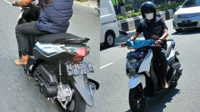 Kolase Yamaha Gear 125 cc. Foto : HO.