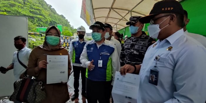 Pembukaan Tes GeNose di Pelabuhan Semayang pada Selasa (15/6/2021). Foto : BorneoFlash.com/Muhammad Eko.