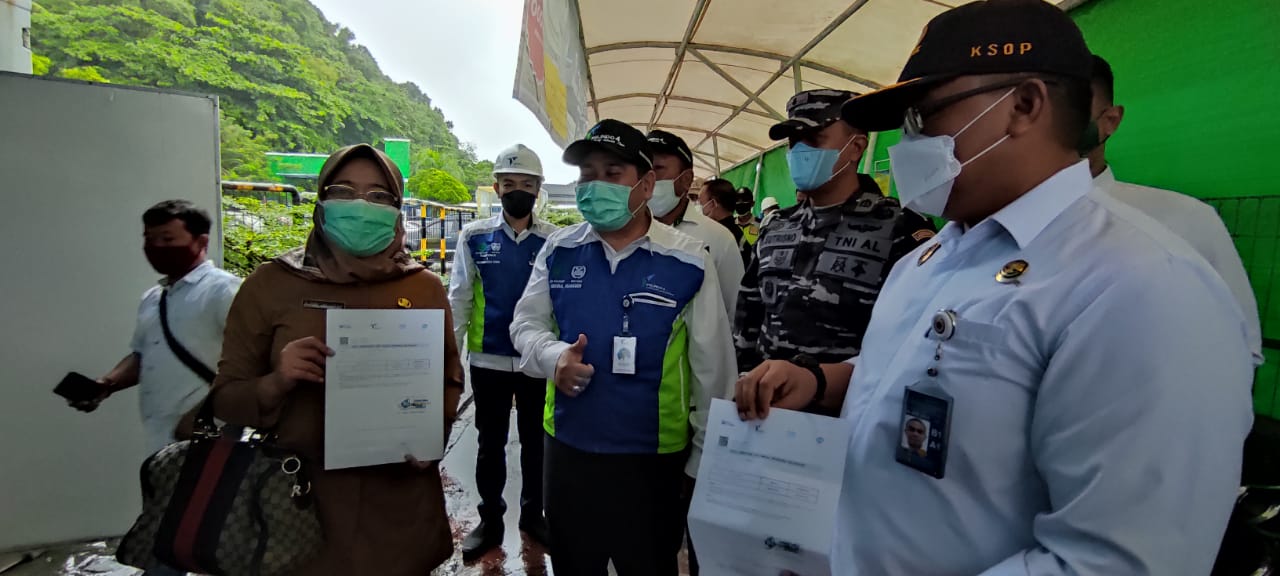 Mulai Hari Ini, Pelabuhan Semayang Berlakukan Tes GeNose Covid-19