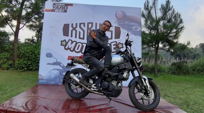 Daya tarik XSR 155 kian melekat di hati konsumen Indonesia yang menjatuhkan pilihannya pada motor sport heritage. Foto : HO.