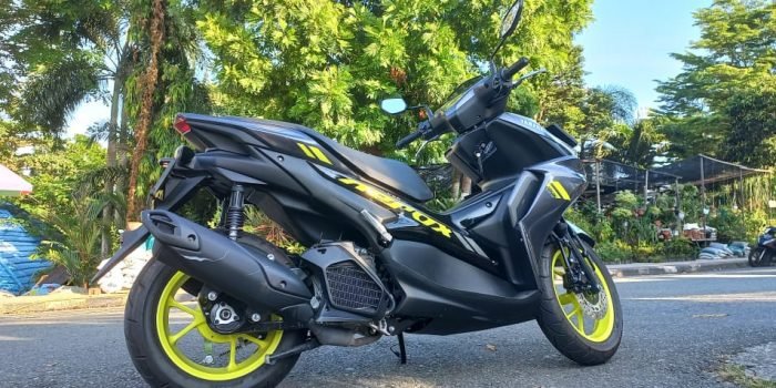 Sudahlah, Yamaha Aerox Paling Jago di Kelasnya dan Desain Sporty Performa Paling Oke 