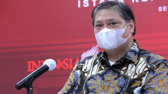 Menteri Koordinator Bidang Perekonomian, Airlangga Hartarto. Foto : BorneoFlash.com/Dok.