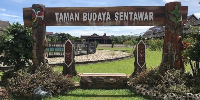 Taman Budaya Sentawar, Objek Wisata Sekaligus Simbol Persatuan Etnis di Kutai Barat