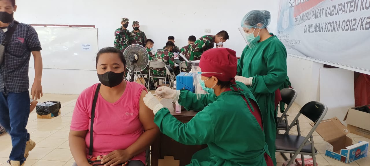 Program Vaksinasi Covid-19 di Kubar, Perusahaan Diminta Kerjasama Dengan Pemda  