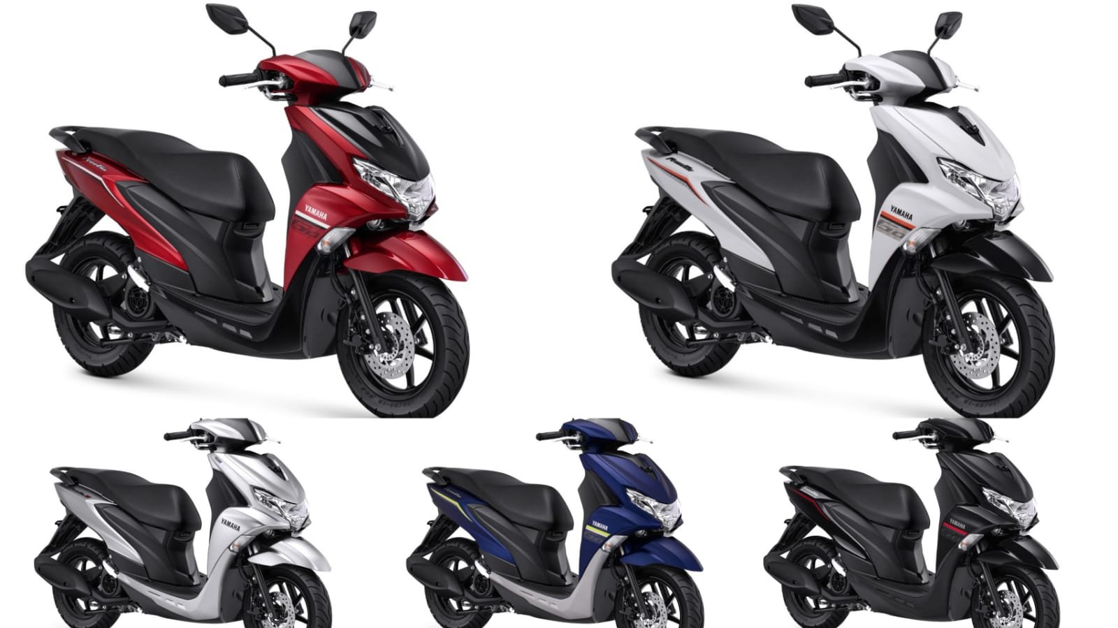 Sentuhan warna baru Yamaha FreeGo S Version yang lebih modern. Foto : HO.