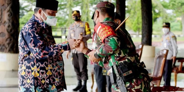 PPKM Level 4: Satgas Covid-19 Kubar Gelar Apel Kesiapsiagaan