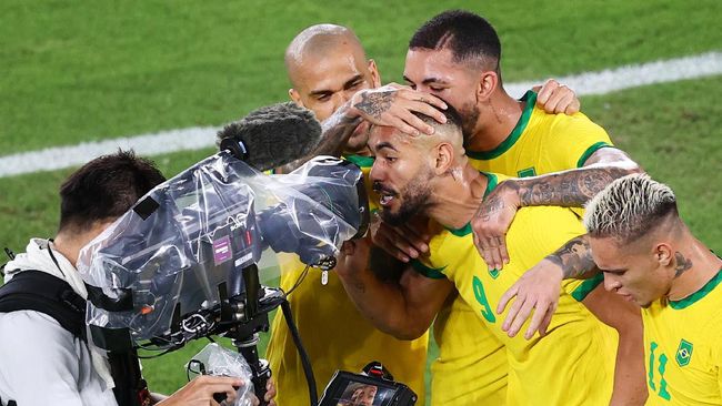 Brasil Rebut Medali Emas Usai Tekuk Spanyol