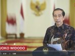 Tangkapan Layar kanal YouTube Sekretariat Presiden, Senin (2/8/2021).
