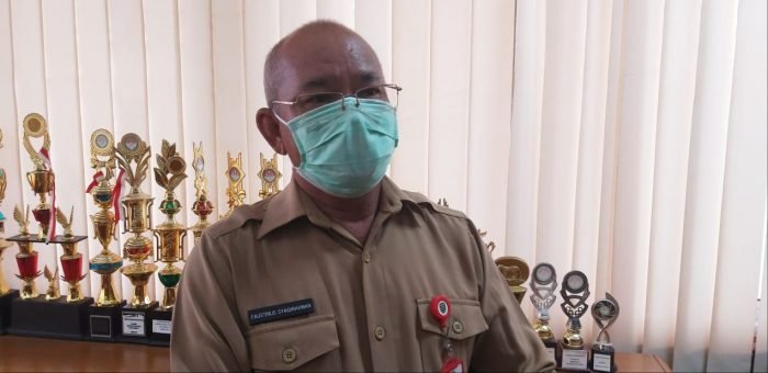 Kepala Dinas Pemberdayaan Masyarakat Kampung (DPMK) Kutai Barat, Faustinus Syaidirahman.Foto : BorneoFlash.com/Lilis Suryani.