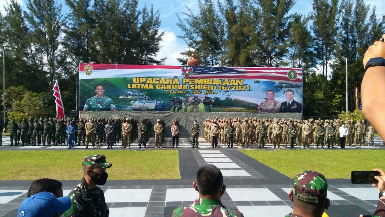 Latihan Bersama Garuda Shield US Army