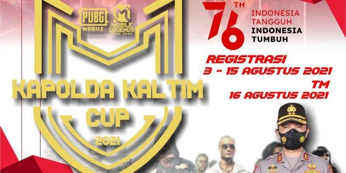 Kapolda Kaltim Cup 2021 Peringati Hari Kemerdekaan RI