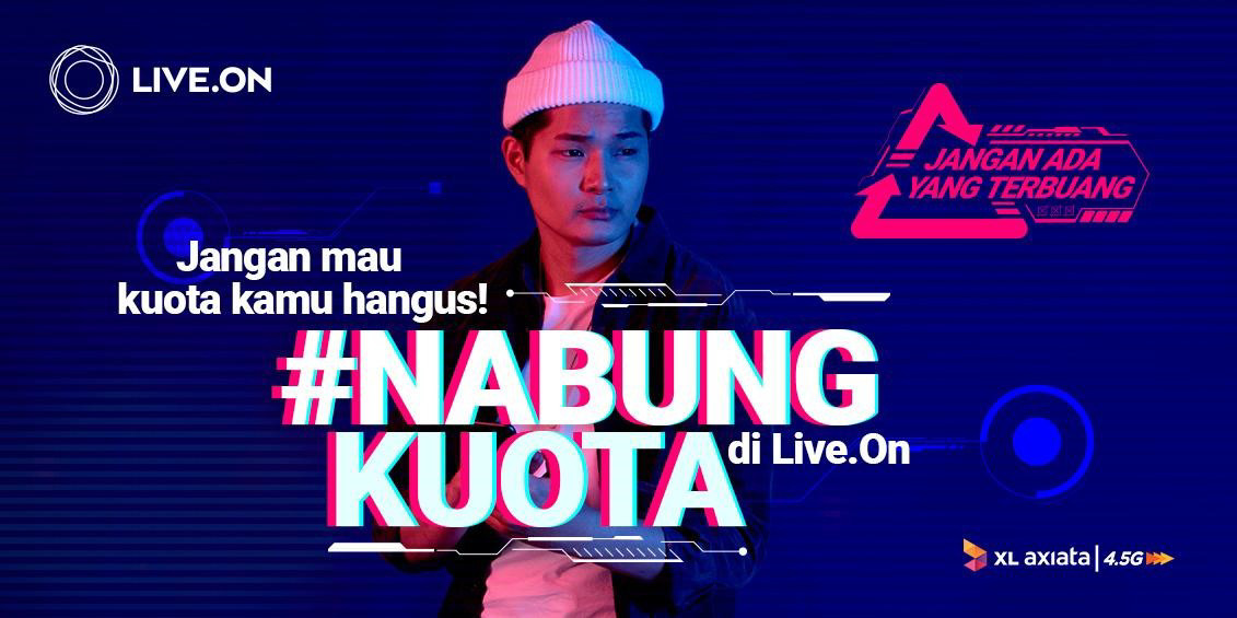 Layanan Telekomunikasi Digital Live.On Kenalkan Fitur #NabungKuota, Kuota Pelanggan Bisa Disimpan Hingga 1.000GB   