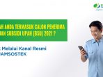 Cara Mengetahui Informasi BSU Peserta BPJAMSOSTEK. Foto : HO.