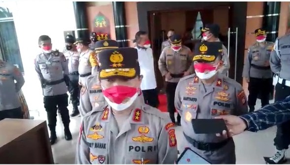 Kapolda Kalimantan Timur (Kaltim) Irjen Pol Herry Rudolf Nahak. Foto ; BorneoFlash.com/Muhammad Eko.