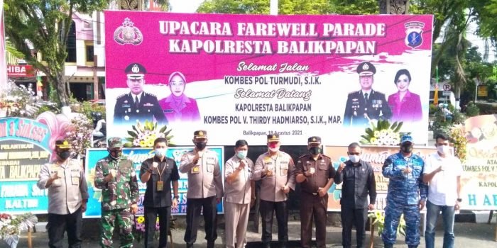 Farewell Party Kapolresta Balikpapan
