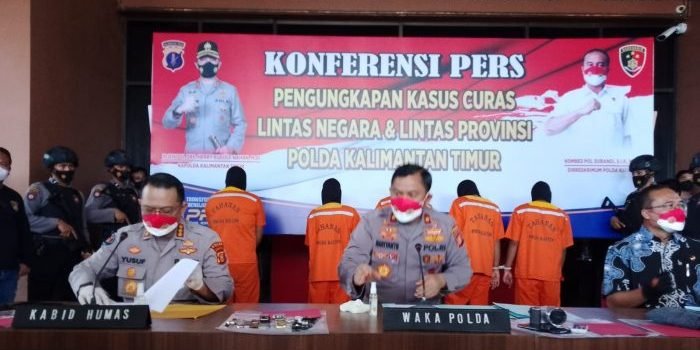 Ditreskrimum Polda Kaltim Ringkus Tersangka Komplotan Perampok Lintas Provinsi dan Lintas Negara 