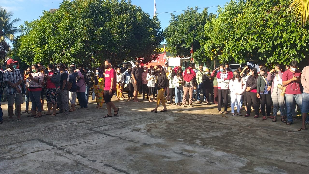 Vaksinasi di Puskesmas Kutai Barat