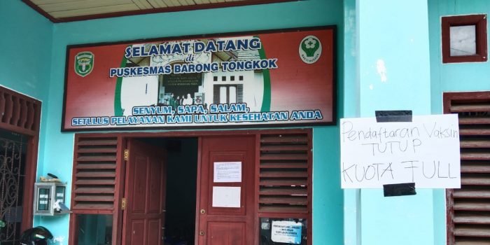 Kantor UPT Puskesmas, Barong Tongkok.