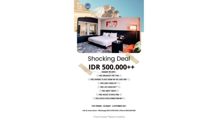 Novotel-Ibis Balikpapan Tawarkan Promo Shocking Deals.