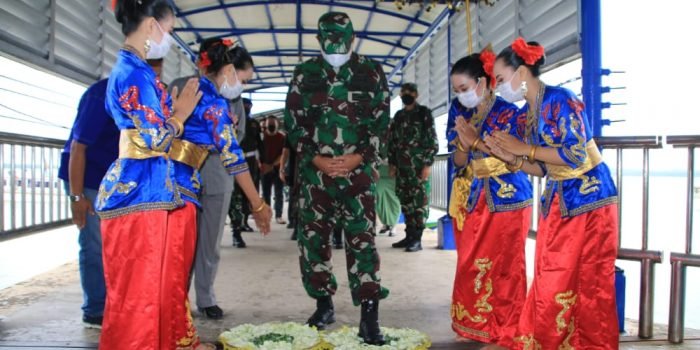 Dalam Lawatan hari ke-2 Kasdam Tiba di Nunukan