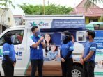 Layanan internet fiber XL Home dari PT XL Axiata Tbk (XL Axiata) kini telah hadir di sebagian daerah Bandung Raya, Sejak diperkenalkan pada pertengahan Juni 2020 yang lalu. Foto : HO.