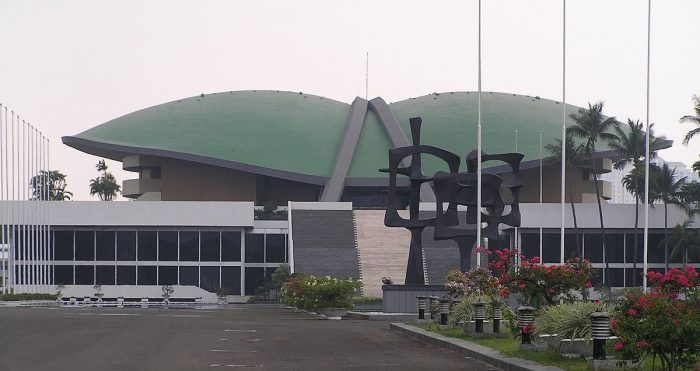 Gedung Dewan Perwakilan Rakyat (DPR) RI.