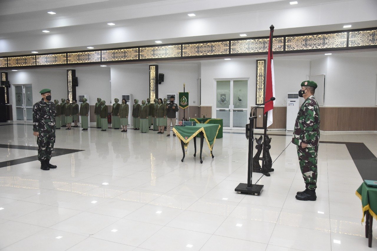 Sejumlah Pejabat Kodam VI/Mulawarman Diganti