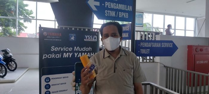 Hari Pelanggan Nasional alias Customer Day tersebut, Yamaha Kaltim juga membuat beberapa program untuk para customer Yamaha Kaltim. Foto : HO.