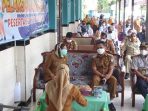 Pemerintah Kota Balikpapan Gelar vaksinasi Covid-19 peserta didik SMP 12 Balikpapan Senin (6/9/2021). Foto : BorneoFlash.com/Muhammad Eko.