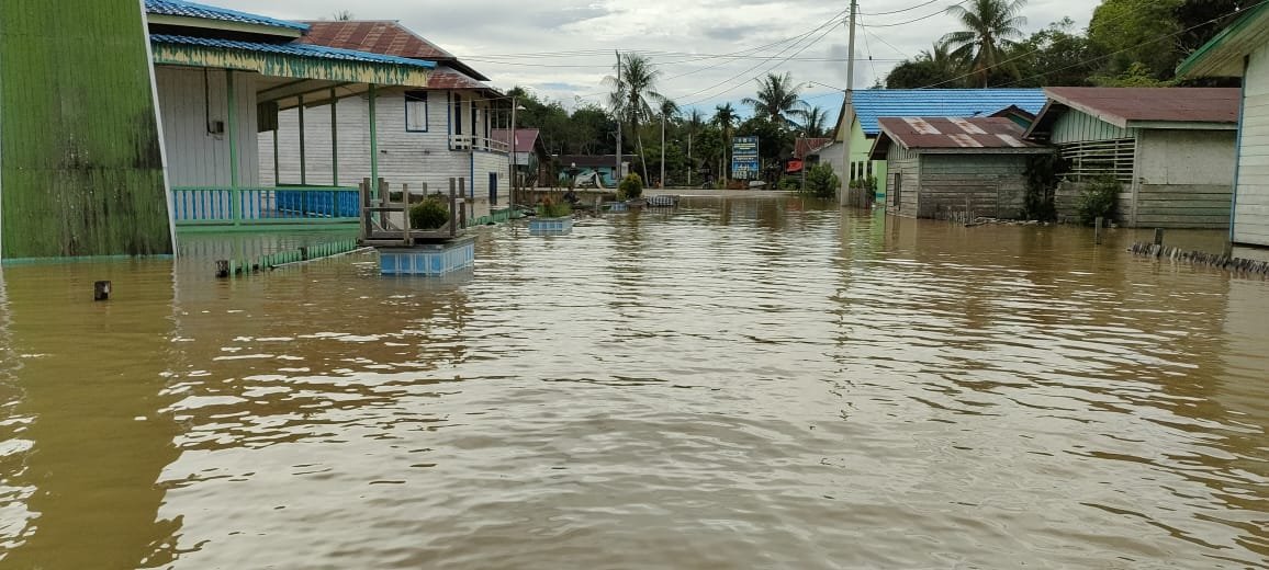 Sungai Mahakam Meluap, 3 Kampung di Kutai Barat Terendam Banjir