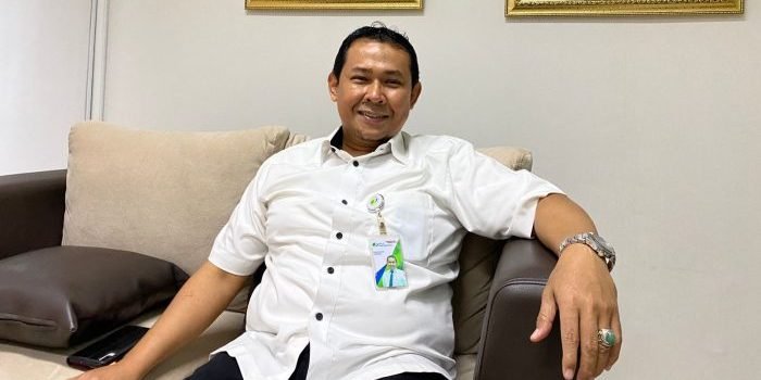 Kepala cabang BPJamsostek,Hazairin Hasan. Foto : BorneoFlash.com/HO.
