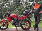 Vixion “Hantu Langit” Kesayangan Letkol Pnb Akhmad Mauludin Mulyono Kebanggaan Indonesia. Foto : HO.  