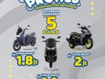 Promo Kejutan September dari main dealer Yamaha Kaltimtara. Foto : HO.