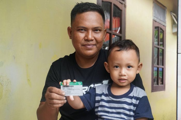 Ardiansyah Saputra, Peserta JKN-KIS di Kota Balikpapan. Foto : HO.