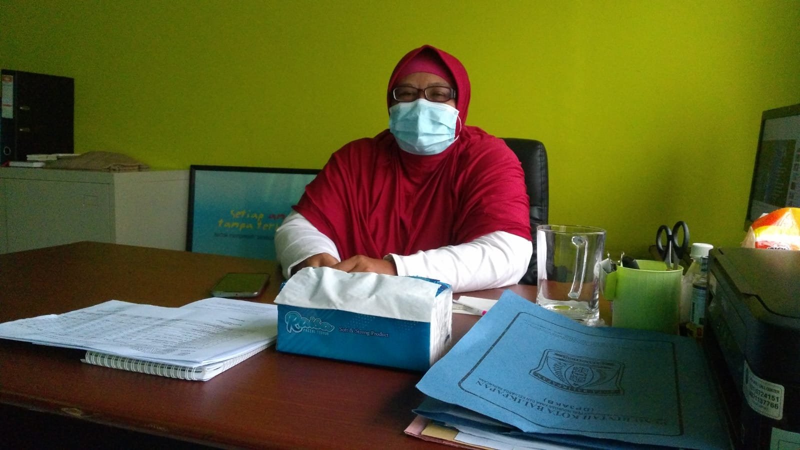 UPTD PPA Balikpapan Lakukan Konseling, Terhadap Korban Kasus Penyiraman Air Panas Oleh Ayah Kandung