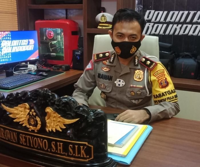 Kasat Lantas Polresta Balikpapan Kompol Irawan Setyono. Foto : BorneoFlash.com/Muhammad Eko.