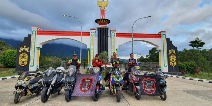 10 Hari Jelajah Kalimantan, Komunitas Venom Max Owners Samarinda dengan Yamaha MAXI