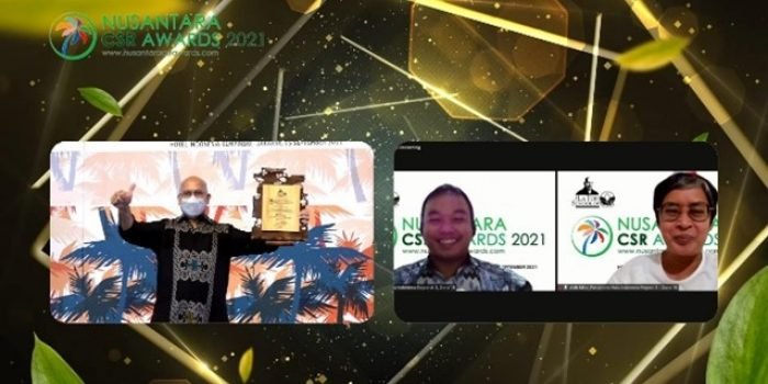 Pertamina Zona 10 Regional Kalimantan Raih Sejumlah Penghargaan Nusantara CSR Awards 2021
