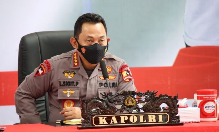 Kapolri Jenderal Polisi Listyo Sigit Prabowo. Foto : HO/Humas Polda Kaltim.