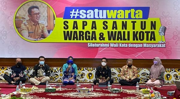 Pemerintah Kota Balikpapan secara perdana meluncurkan Program bertajuk Satu Warta (Sapa Santun Warga dan Wali Kota) pada Sabtu (2/10/2021). Foto : BorneoFlash.com/Muhammad Eko.